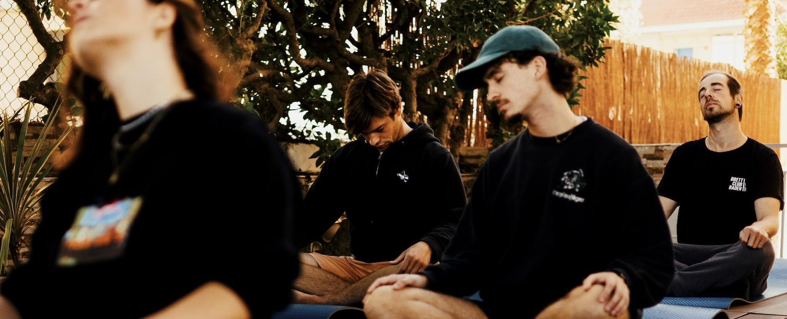 An yoga session in Sea La Vie Camps 